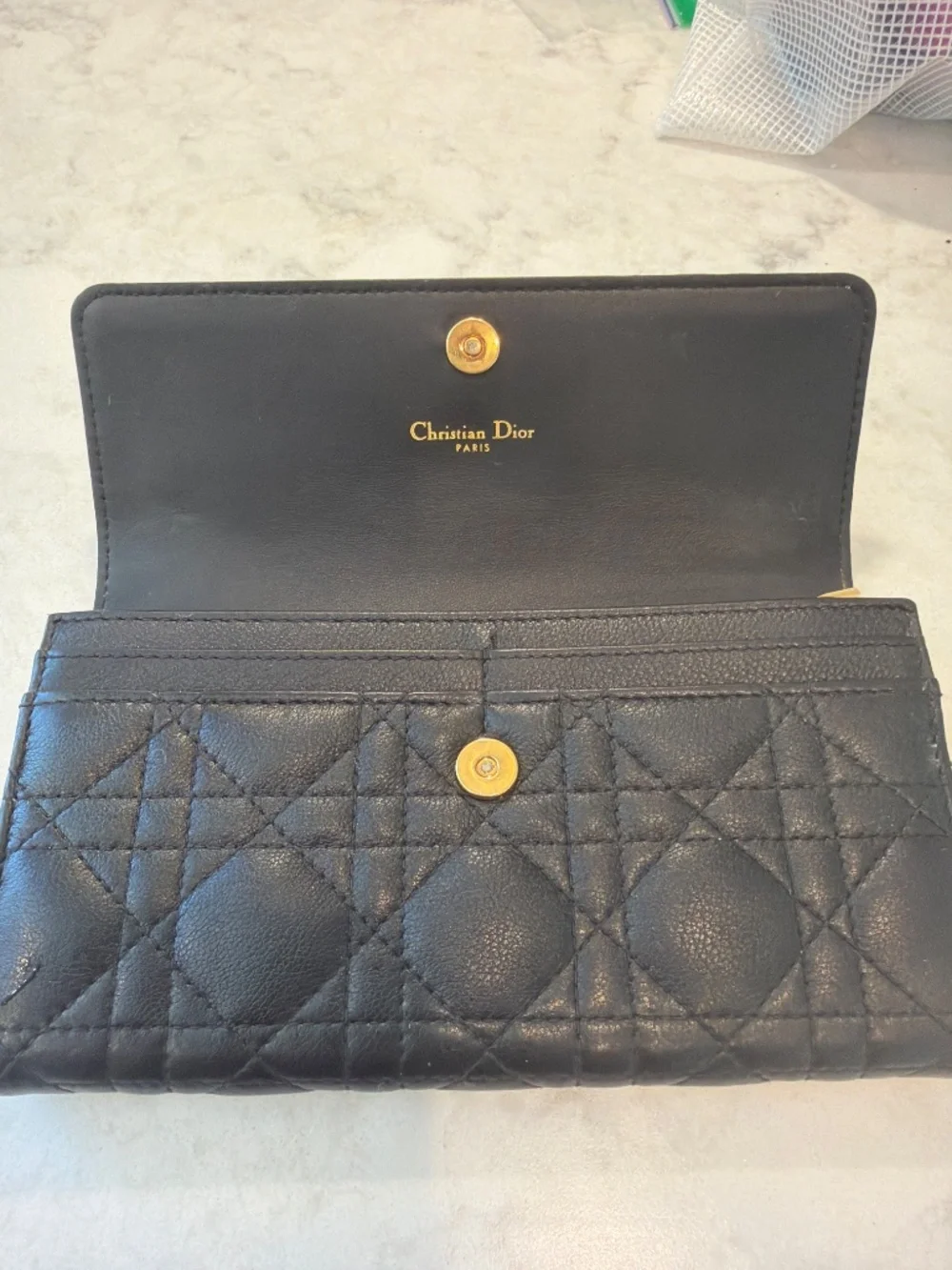 Christian Dior Leather Wallet